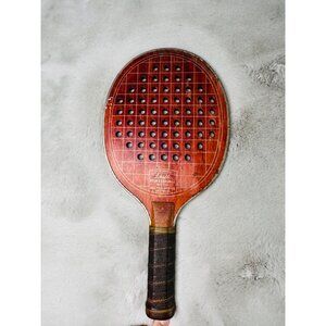 Vintage Dalton Mfg Professional No. P1 Wood Paddle Ball Raquet Practice